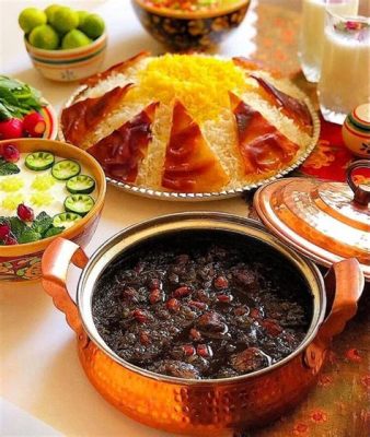  Ghormeh Sabzi? Một Bữa Ăn Iran Nồng Nàn Hương Vị Thảo Mộc và Chút Ngọt Me