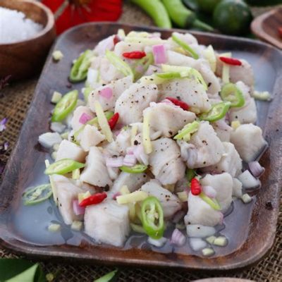  Kinilaw!  A Refreshing Dance of Tangy Citrus and Fresh Seafood